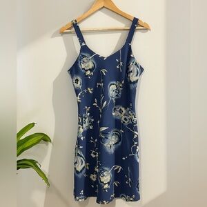 Vintage 90’s Navy Blue Dress